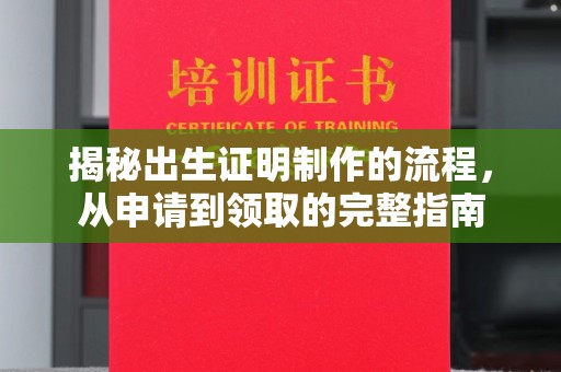 太白揭秘出生证明制作的流程，从申请到领取的完整指南